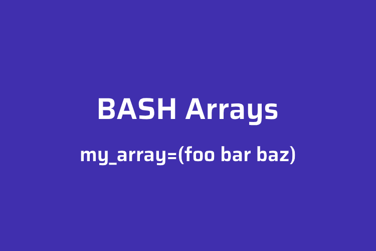 assignment array in bash